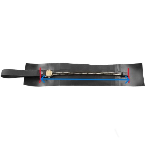 YKK/BDM droogrits metaal 75 cms